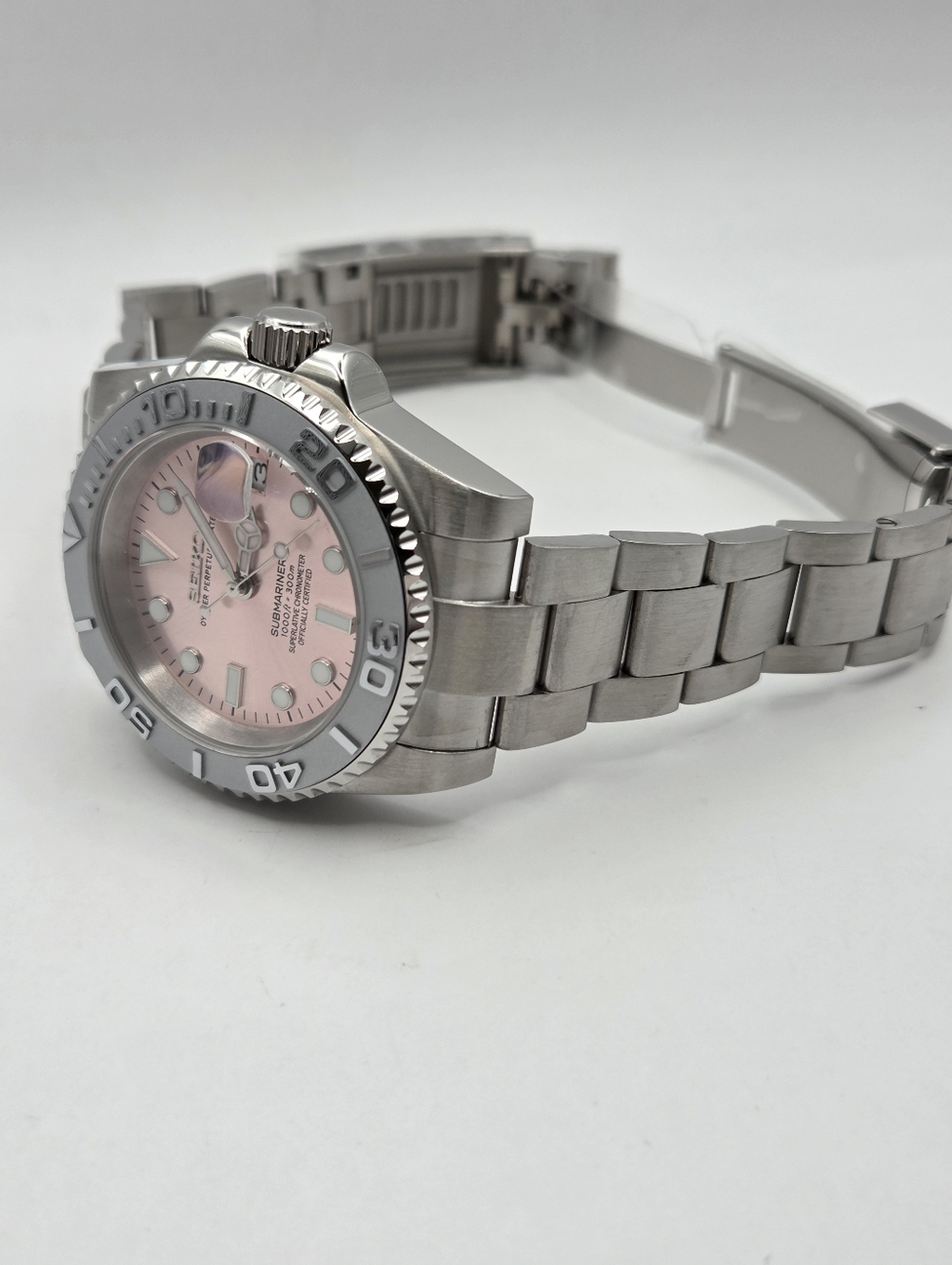 New Custom 40mm SeikoMod Automatic Watch Dive Watch - Picture 7 of 7